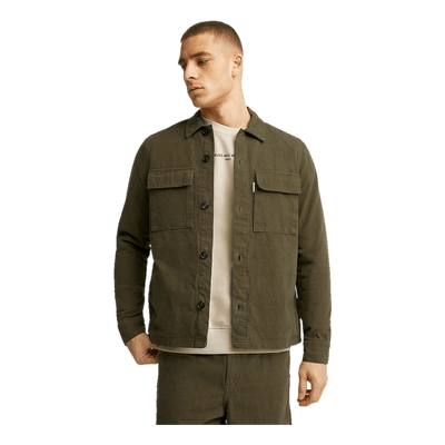 Studio Total Utility Overshirt Dk