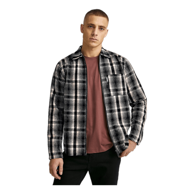 Studio Total Zip Check Overshirt