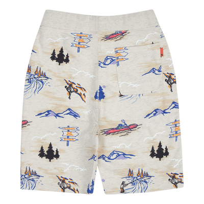 All-over Printed Sweatshorts Combo A