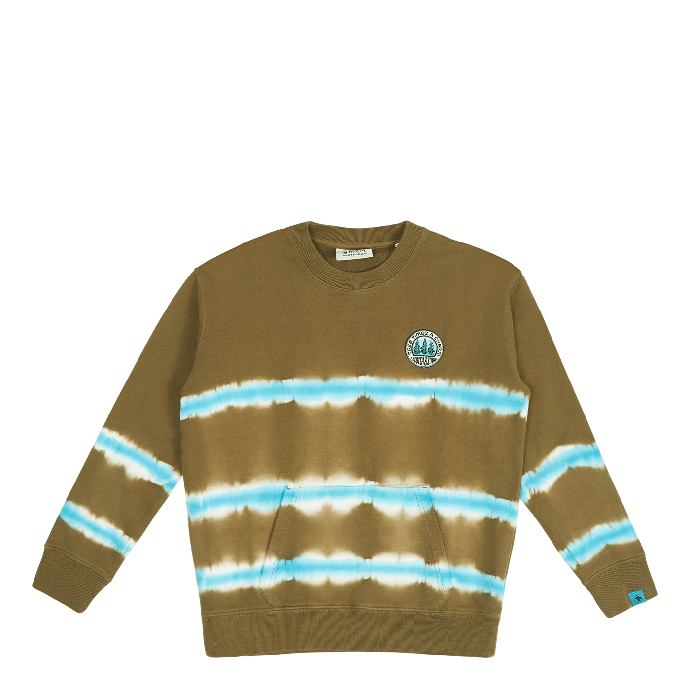 Tie-dye Crewneck Sweatshirt Combo T