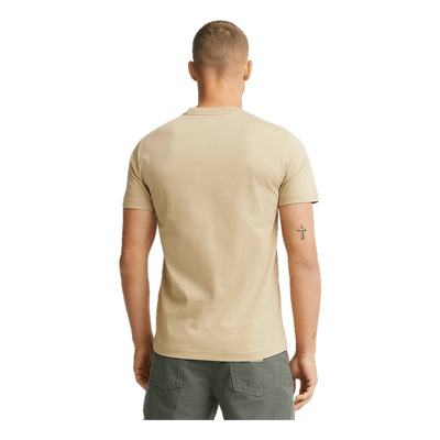 Modern Front Logo T-shirt Pf2 - Travertine