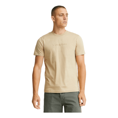 Modern Front Logo T-shirt Pf2 - Travertine