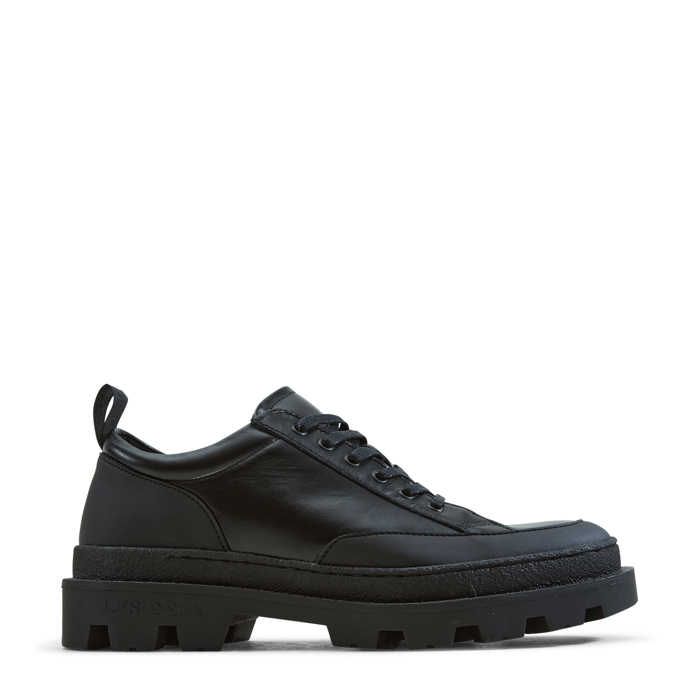Tanner Leather Sneaker Black/black