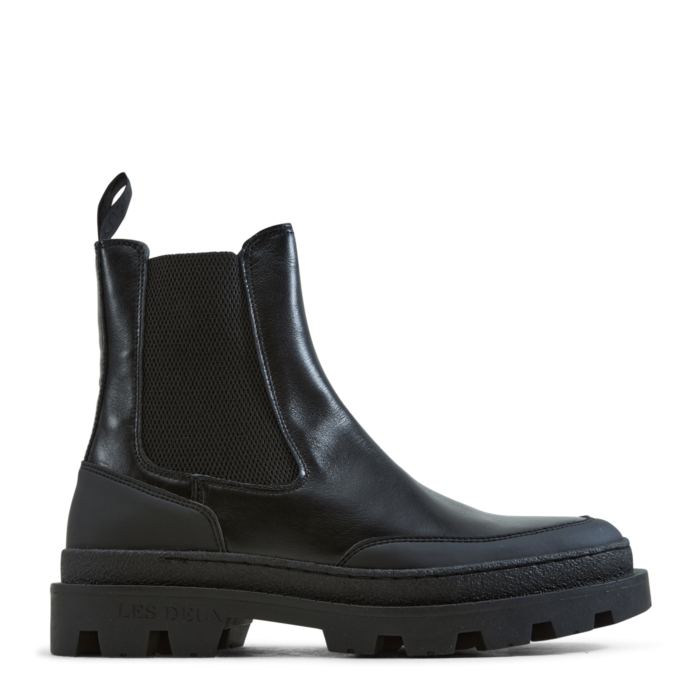 Tanner Leather Chealsea Boot Black