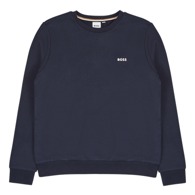 Small Logo Sweatshirt 849 Bleu Cargo