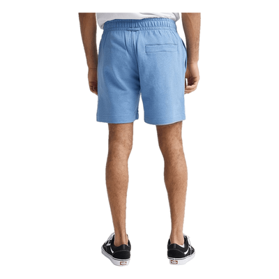 Throw Overdyed Sweat Shorts Ultramarine