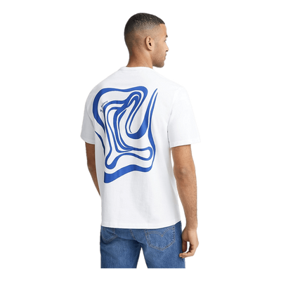 Collin Logo Print T-shirt White