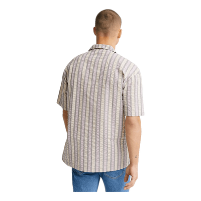 Otto Shirt Cloud Grey Stripe