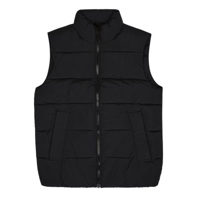 Crinkle Nylon Puffer Vest Beh