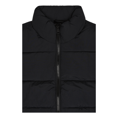 Crinkle Nylon Puffer Vest Beh