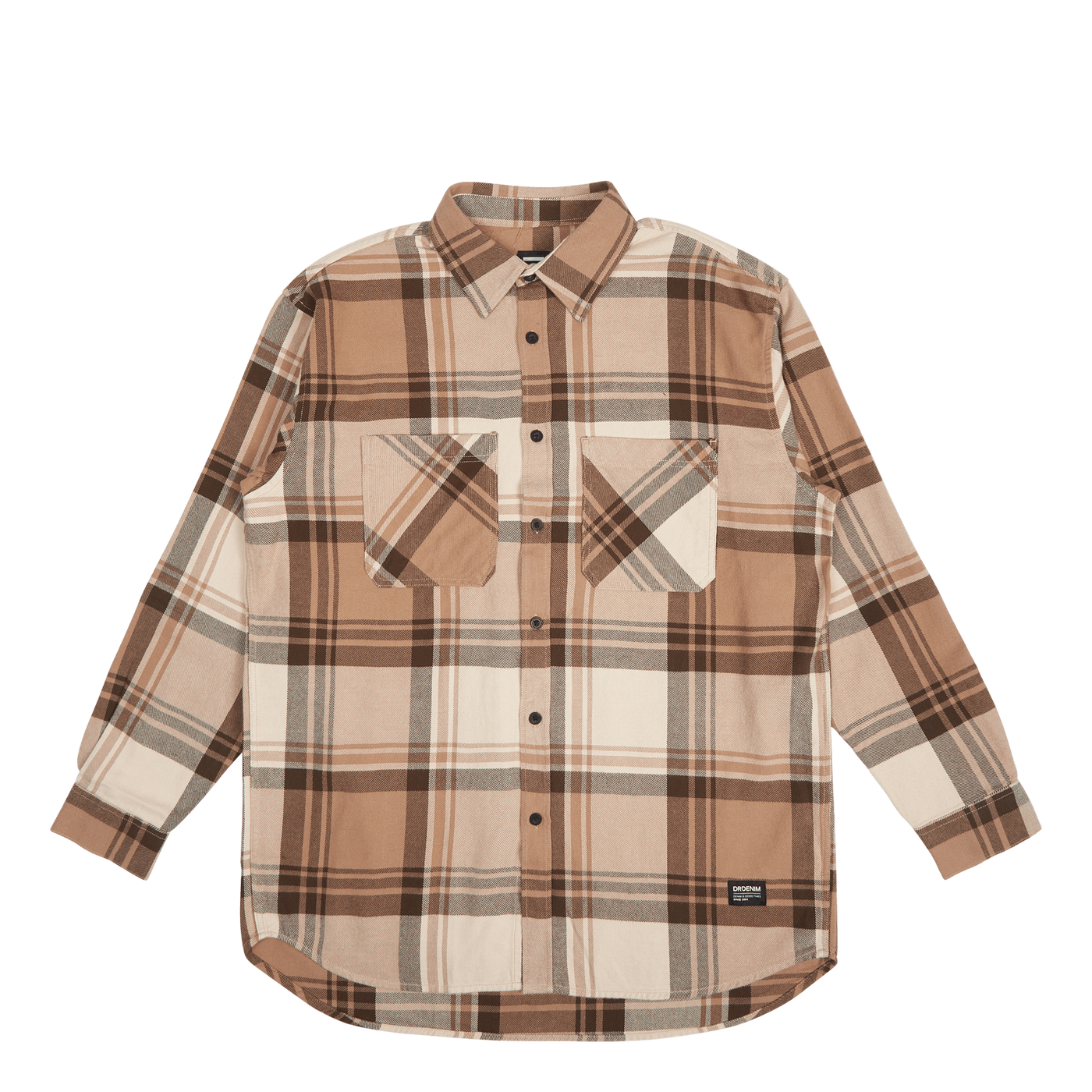 State Worker Shirt Nougat Check