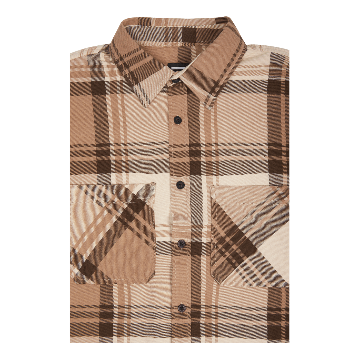 State Worker Shirt Nougat Check