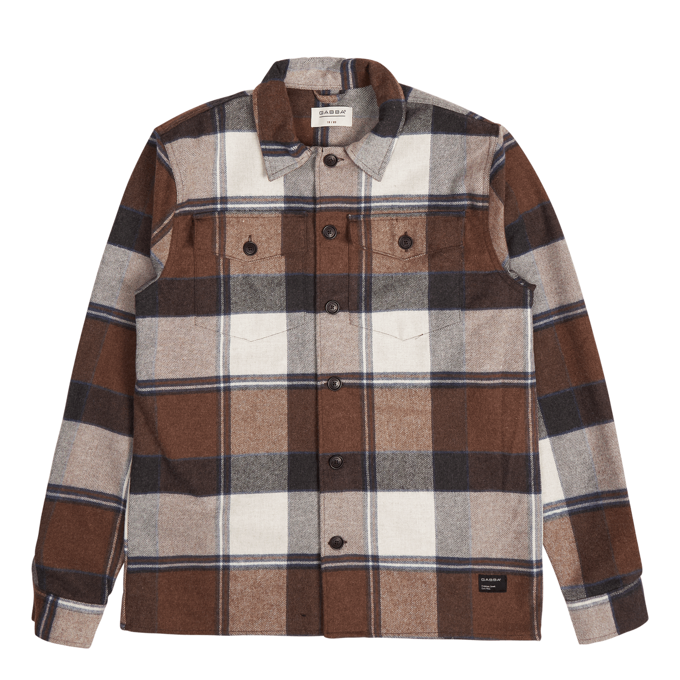 Clipper Big Check Overshirt Multi Check