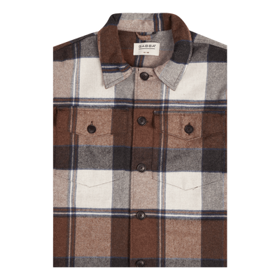 Clipper Big Check Overshirt Multi Check