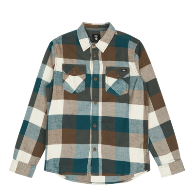 By Box Flannel Boys Deep Teal/canteen