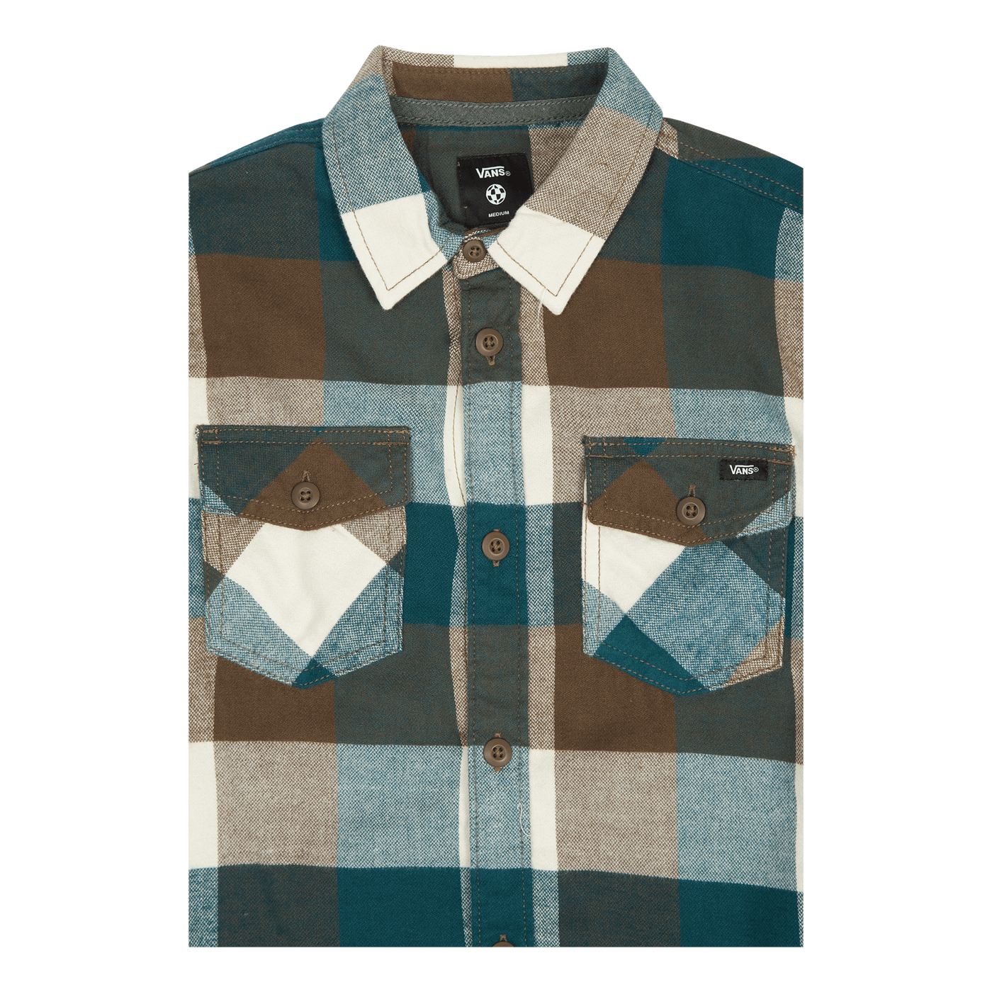 By Box Flannel Boys Deep Teal/canteen