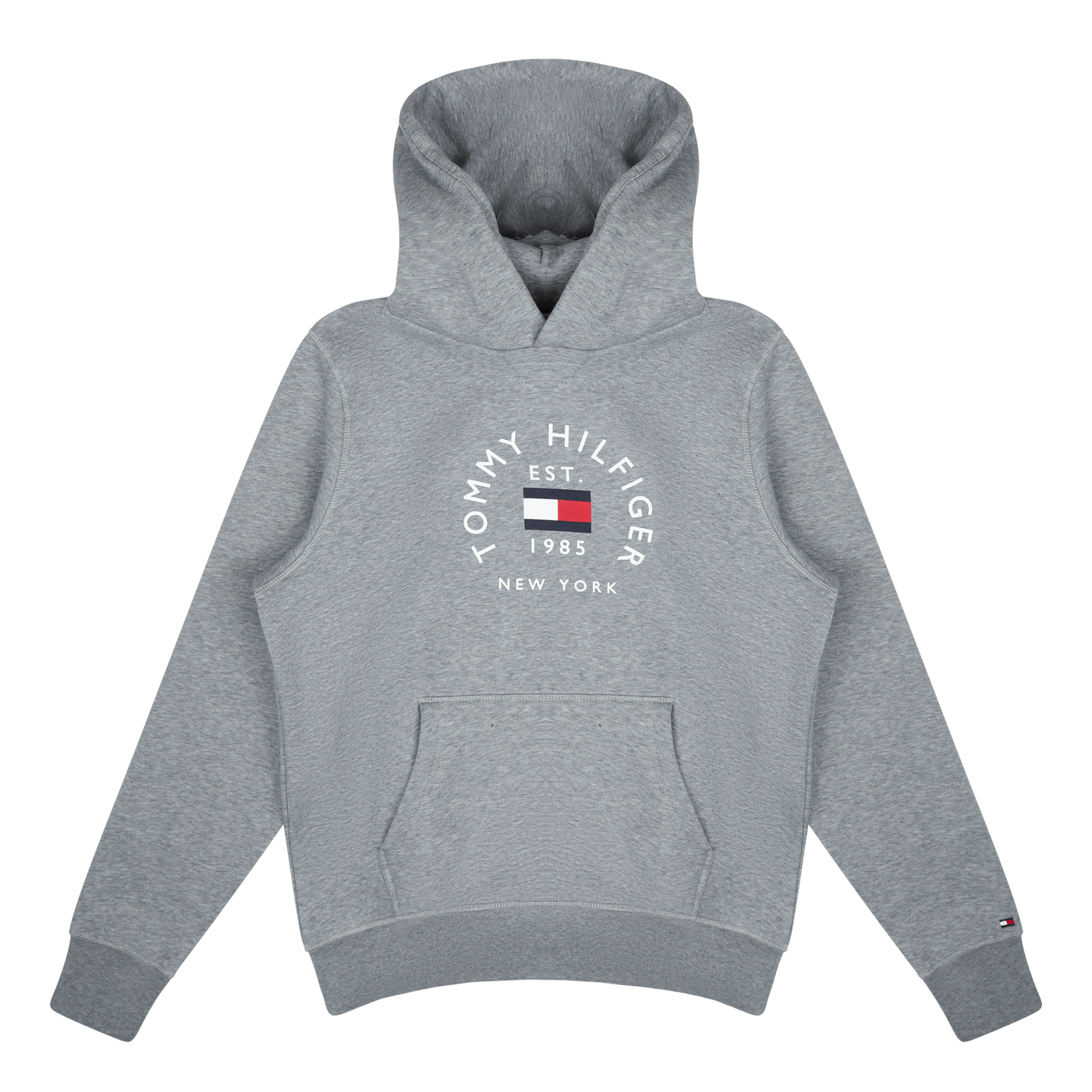 Tommy Hilfiger Hilfiger Flag Arch Hoody Zn2 - ed Speckled Dark