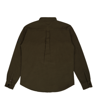 Brushed Overshirt Rbn