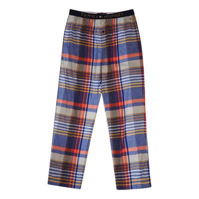 Ls Pant Flannel Tee Set 0sd - Stone checks