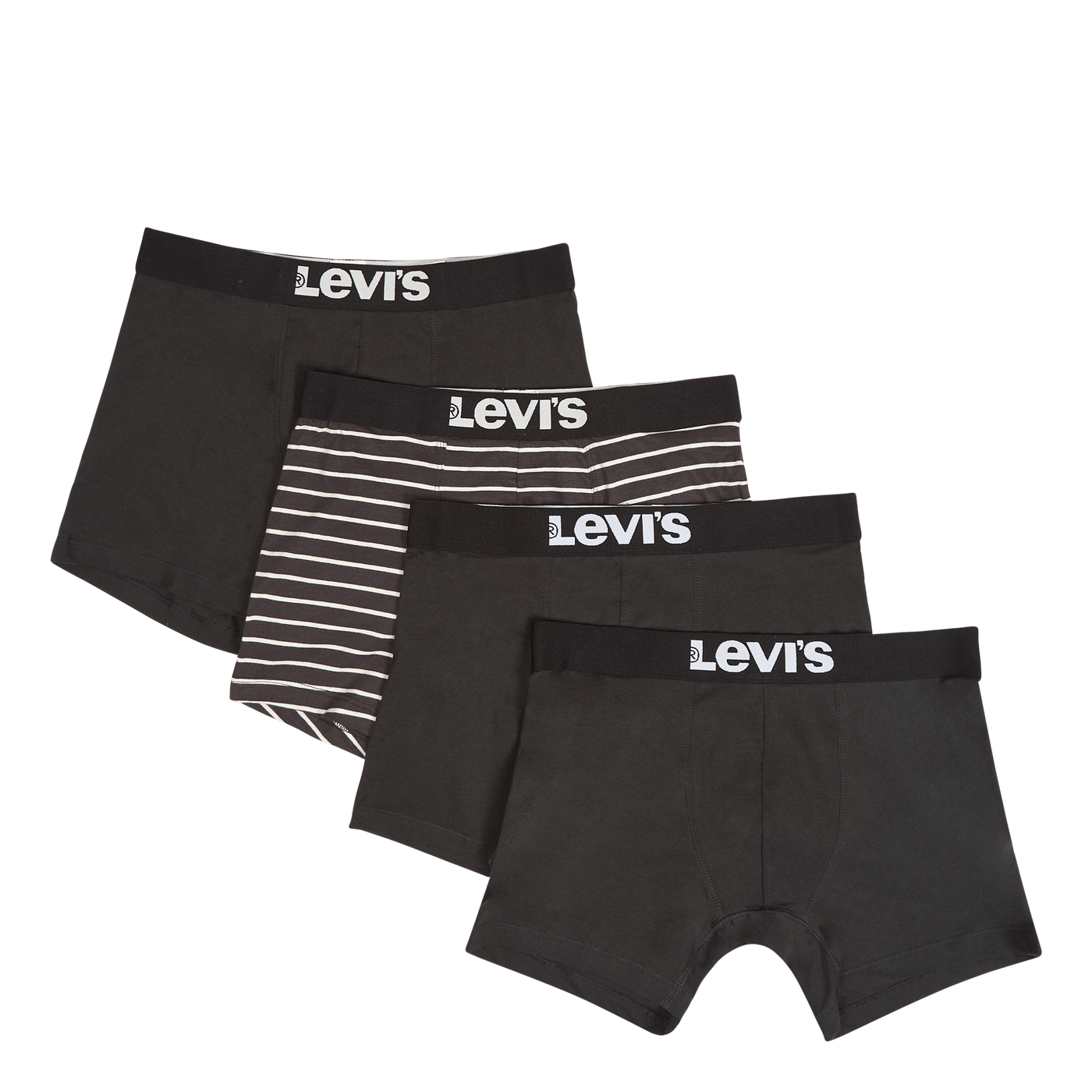 Levis Men Solid Basic Boxer & 2