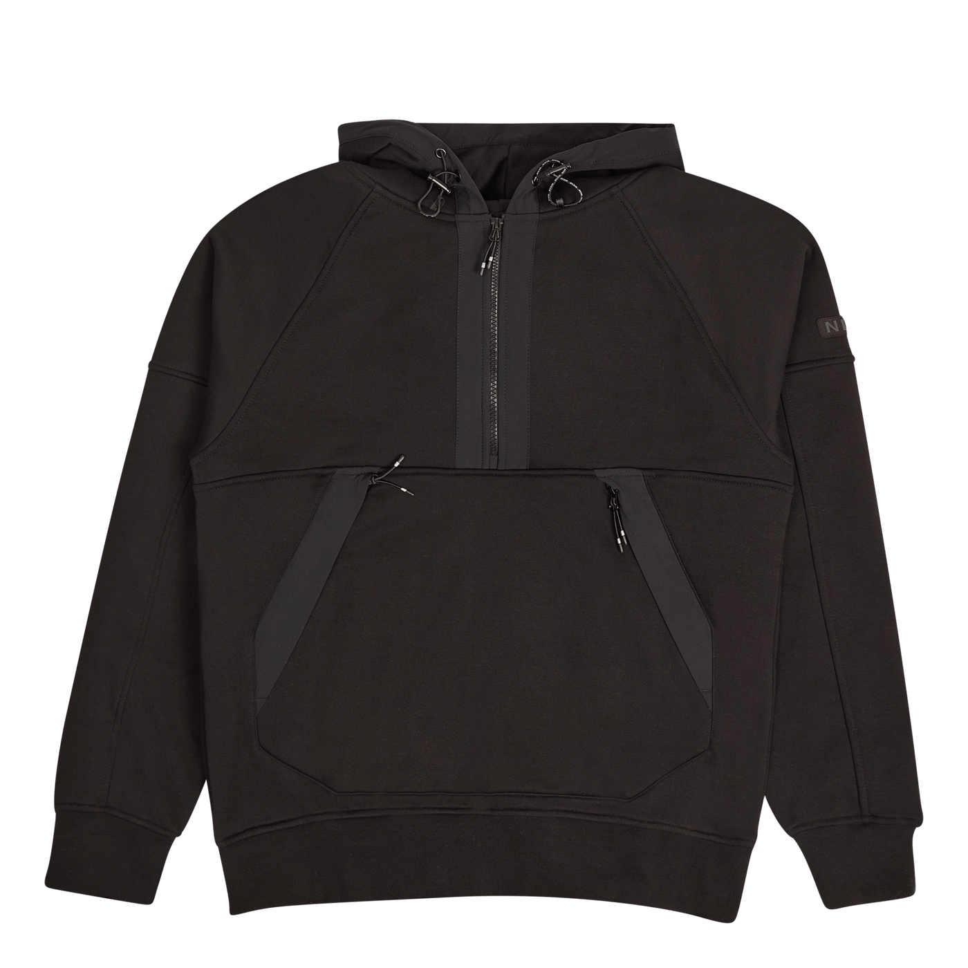 Relay Half Zip Hood