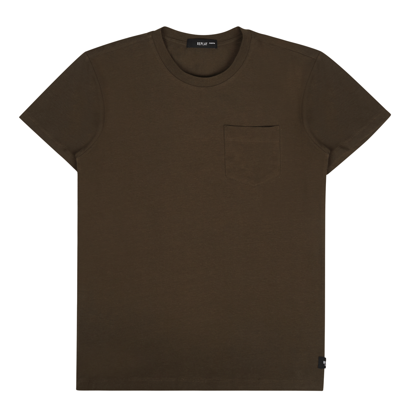 Replay T-shirt 123 Light Mud