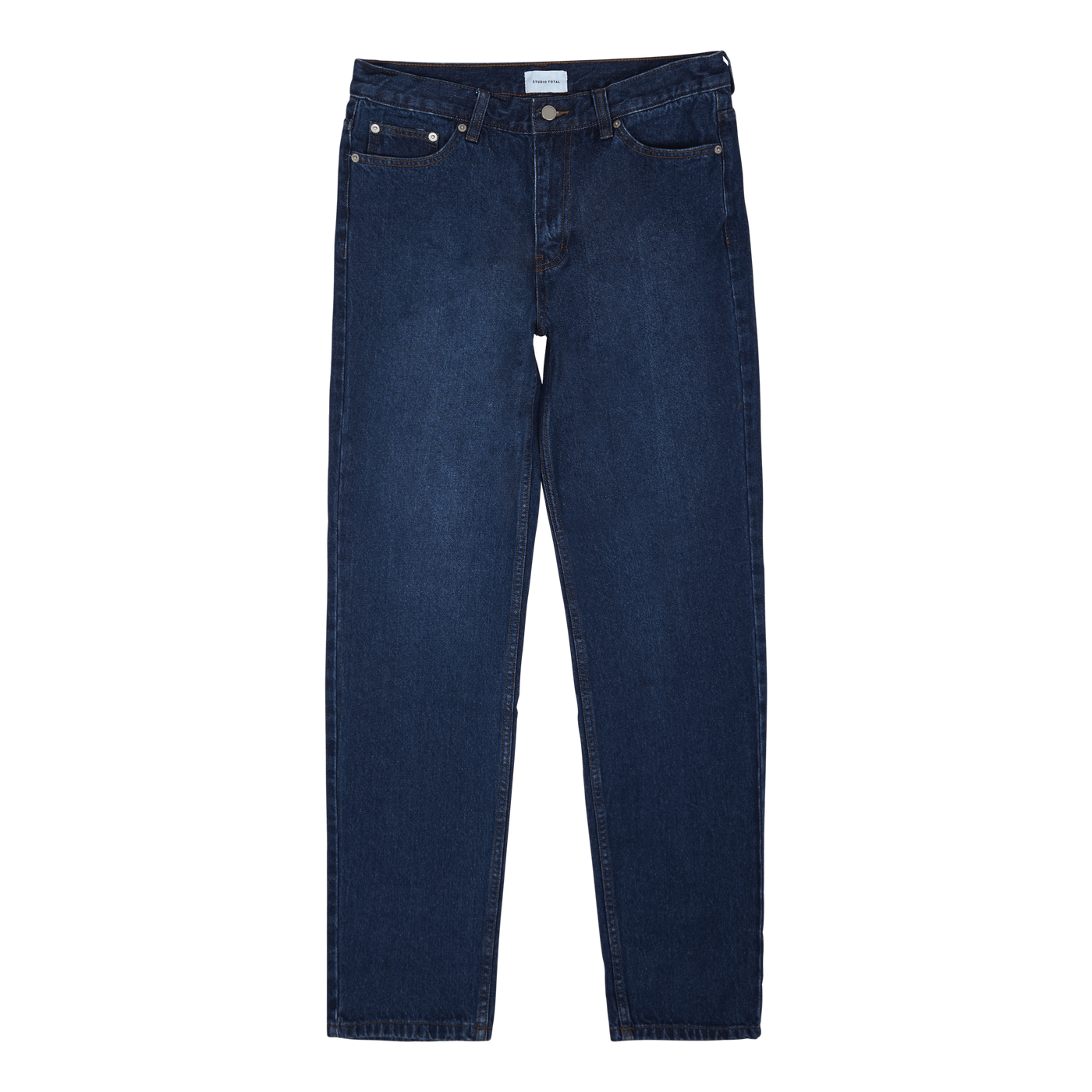 Studio Total Icon Regular Straight Jeans Rinse Wash