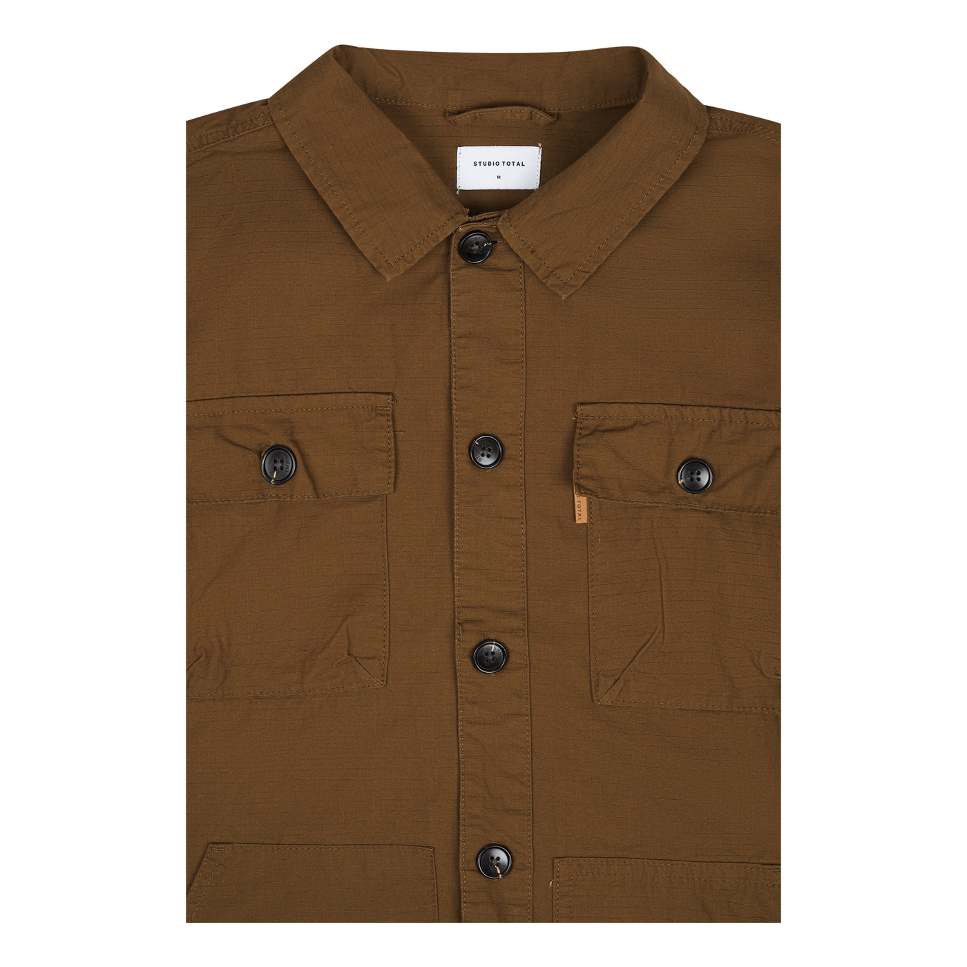 Studio Total Studio Total Ribstop Workshirt Mudd