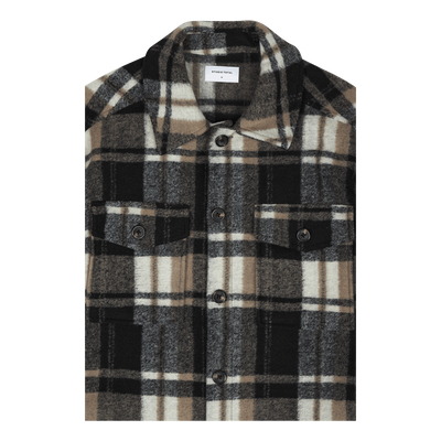 Studio Total Outdoor Check Overshirt  Check