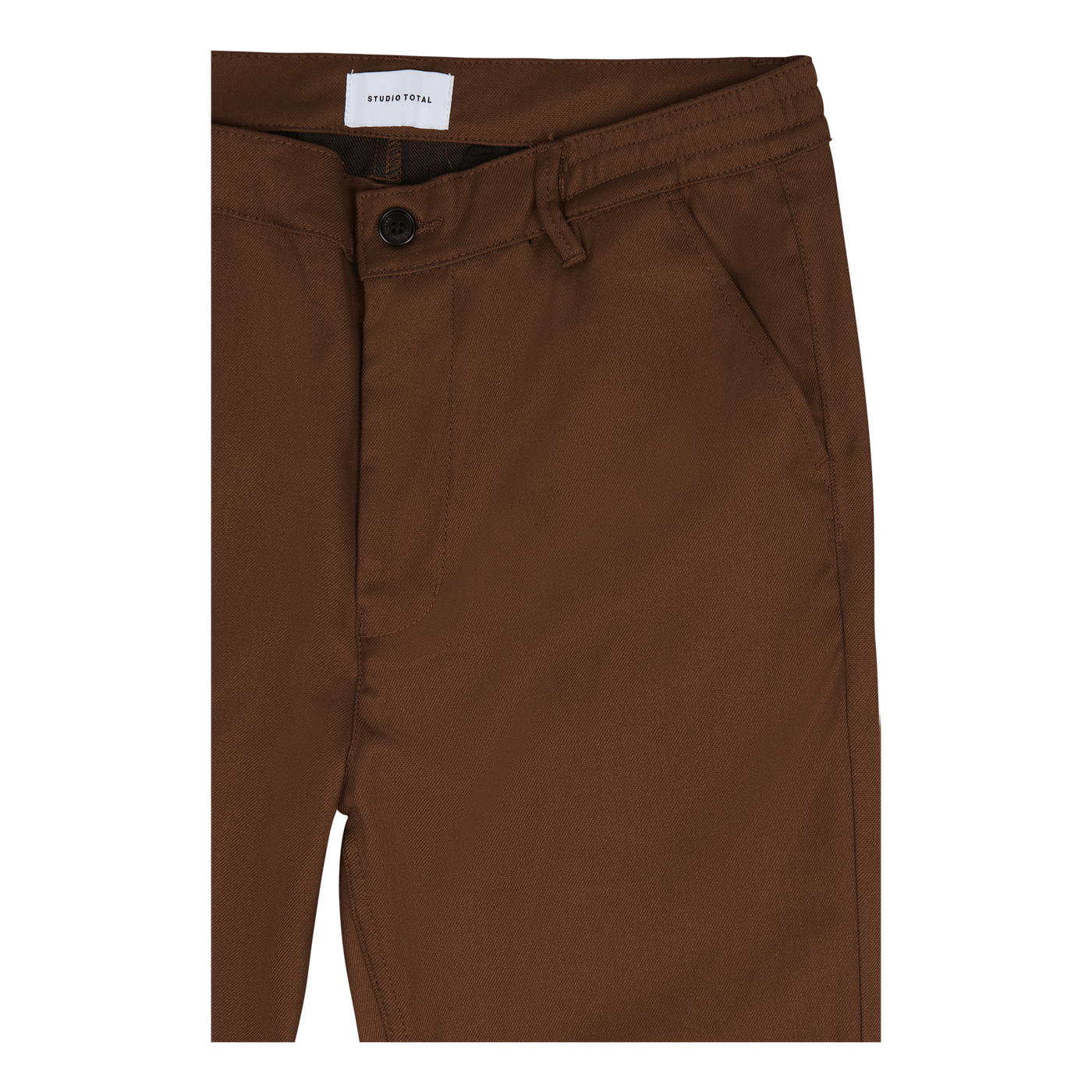 Studio Total Tapered Twill Trouser Ochra