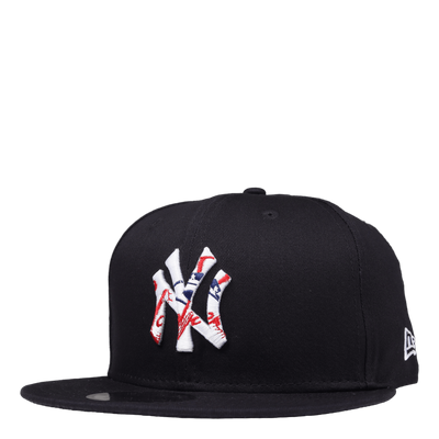 Team Infill Logo 9fifty Yankee Nvy