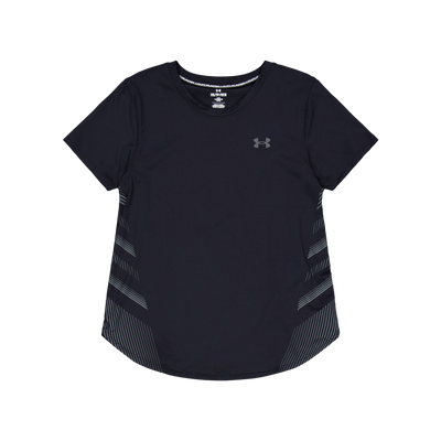 Ua Iso-chill Laser Tee Ii Black