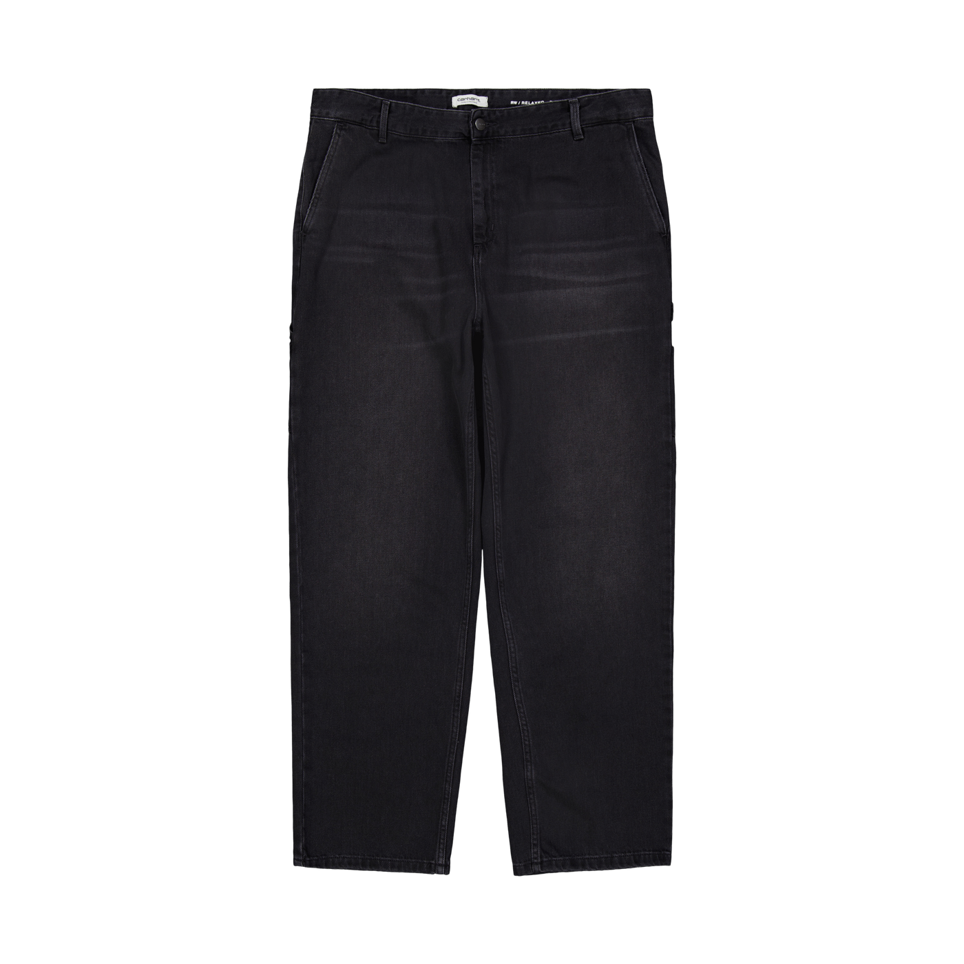 W' Pierce Pant Straight Black