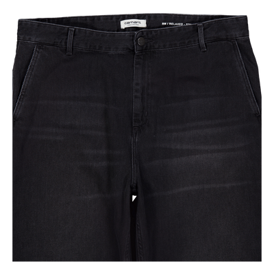 W' Pierce Pant Straight Black