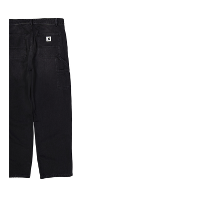 W' Pierce Pant Straight Black