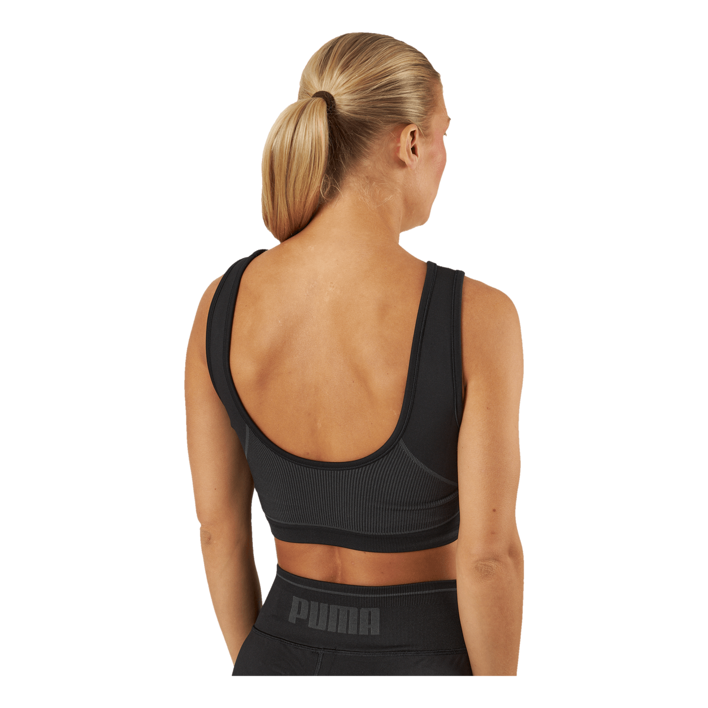 Formknit Seamless Fashion Bra Puma Black-strong Gray