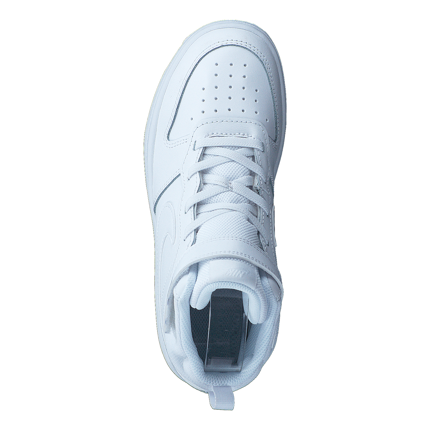 Court Borough Mid 2 Little Kids' Shoes WHITE/WHITE-WHITE