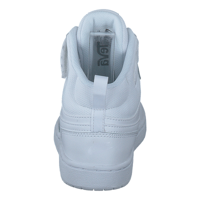 Court Borough Mid 2 Little Kids' Shoes WHITE/WHITE-WHITE