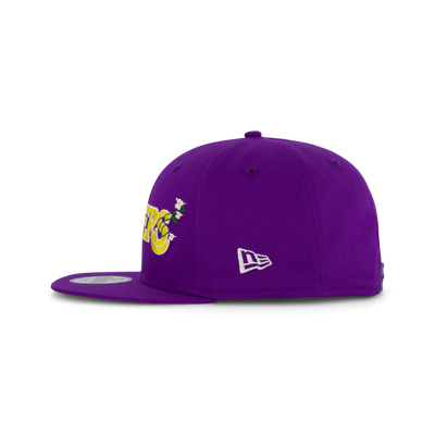 Flower Wordmark 9fifty Lakers Trpyel