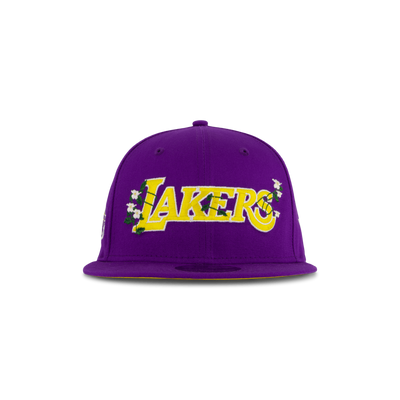 Flower Wordmark 9fifty Lakers Trpyel