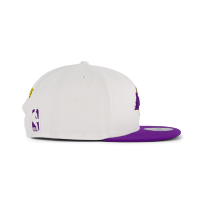 Wht Crown Team 9fifty Lakers Whitrp