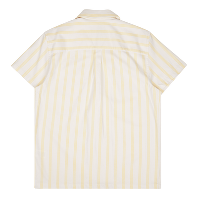 Les Deux Lawson Stripe Ss Shirt lemon Sorbet