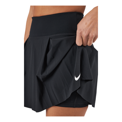 Dri-FIT Club Women's Short Skirt BLACK/WHITE