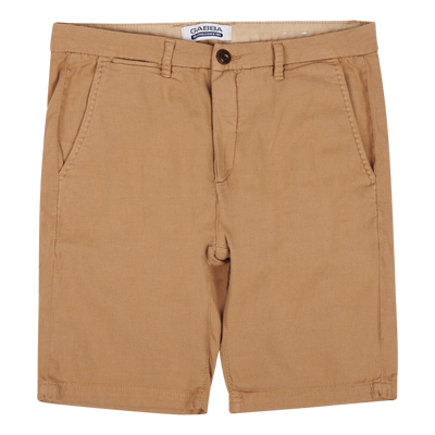 GABBA Jason Broke Linen Chino Short 0191 Humus