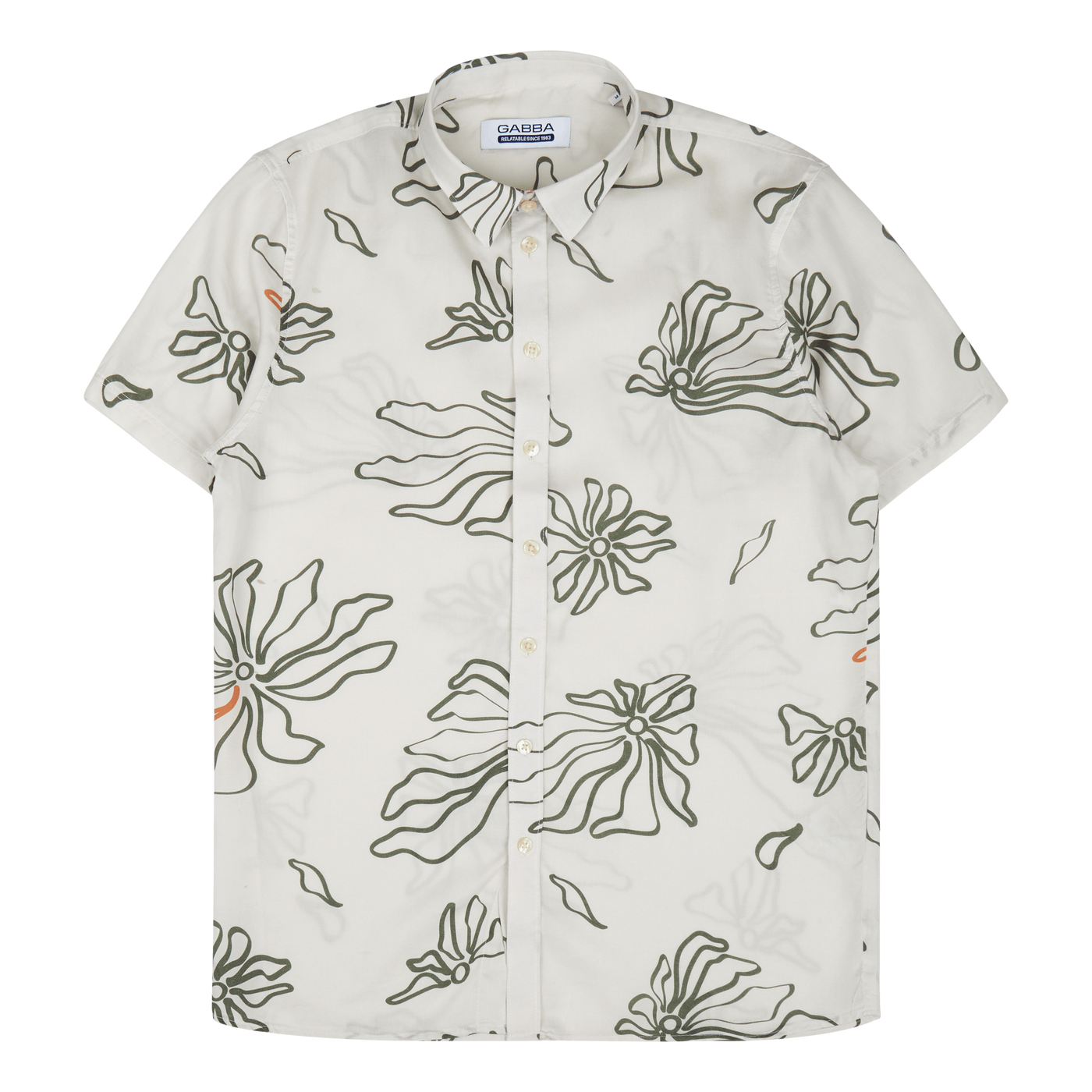 GABBA Seoul Aop Tencel Ss Shirt 0013