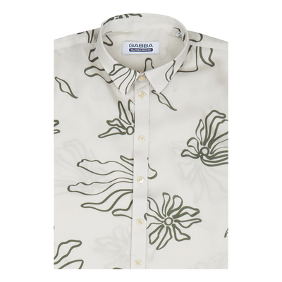 GABBA Seoul Aop Tencel Ss Shirt 0013