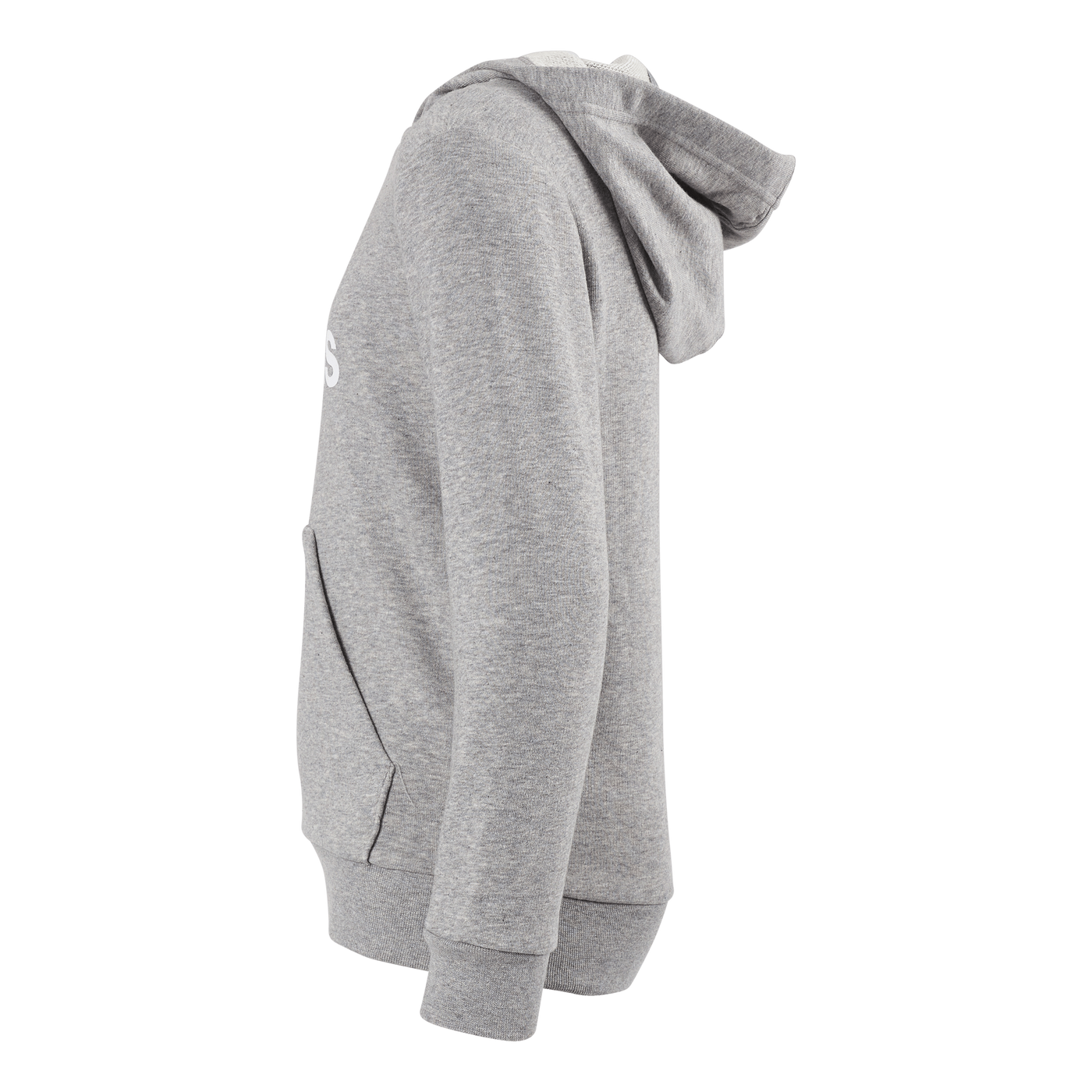 Essentials Two-Colored Big Logo Cotton Hoodie Medium Grey Heather