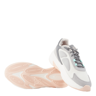 Ozelle Cloudfoam Lifestyle Running Shoes Core White / Wonder Quartz / Pulse Mint