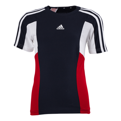 Colorblock 3-Stripes Regular Fit T-Shirt Legend Ink