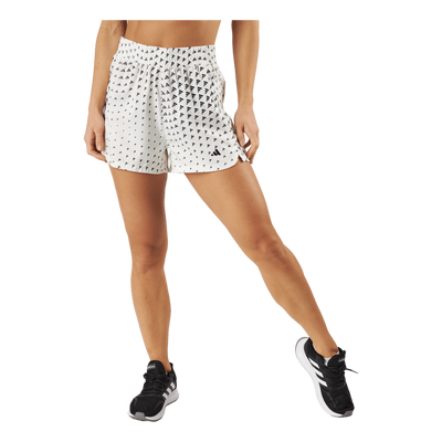 Brand Love Woven Pacer Shorts Off White